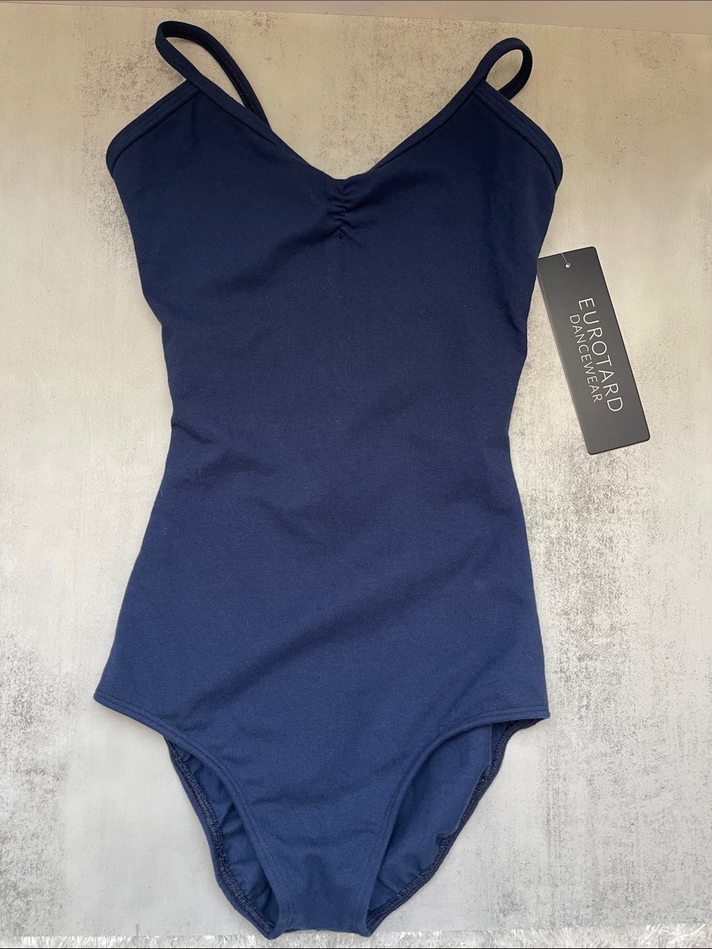 Eurotard Adult Navy Dance Camisole Leotard